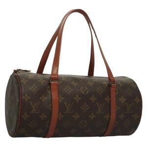 LOUIS VUITTON Monogram Papillon 30 Hand Bag M51385